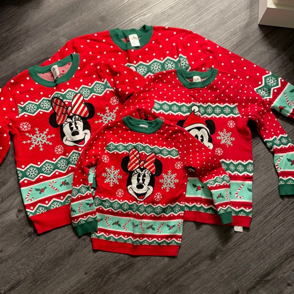 Disney Christmas sweaters